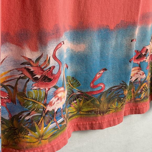 Cover Charge One Size Pink Flamingo Pullover Dress - Picture 5 of 8